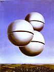 Dancing in The Wind Paintings - The Voice of the Winds by Rene Magritte